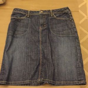 Jean skirt